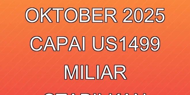 Cadangan Devisa RI Oktober 2025 Capai US$149,9 Miliar, Stabilkan Rupiah