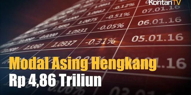 Dampak Keluar Modal Asing Rp4,58 Triliun di Pasar Saham Indonesia