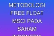 Dampak Revisi Metodologi Free Float MSCI pada Saham Indonesia