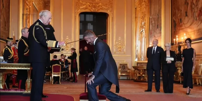 David Beckham Belum Terima Gelar Bangsawan dari Raja Charles