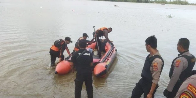 Dua Mahasiswa Hilang Terseret Arus Bendungan Karet Indramayu