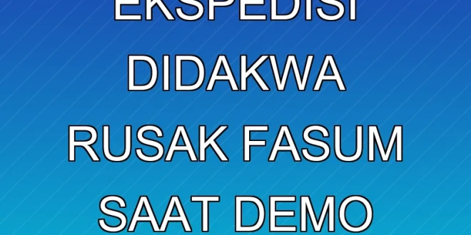 Dua Pegawai Ekspedisi Didakwa Rusak Fasum Saat Demo Agustus 2025