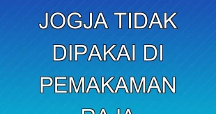 Gamelan Keraton Jogja Tidak Dipakai di Pemakaman Raja Surakarta