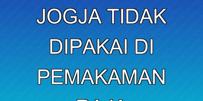 Gamelan Keraton Jogja Tidak Dipakai di Pemakaman Raja Surakarta