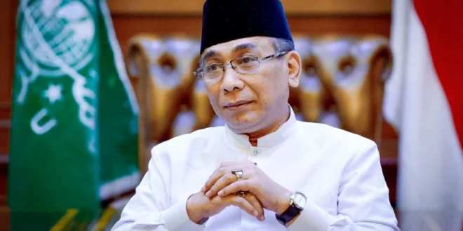 Gus Yahya Tegas Tidak Mundur Jadi Ketum PBNU hingga 2026