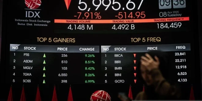 IHSG Melemah Jelang Kebijakan Suku Bunga The Fed Akhir Tahun