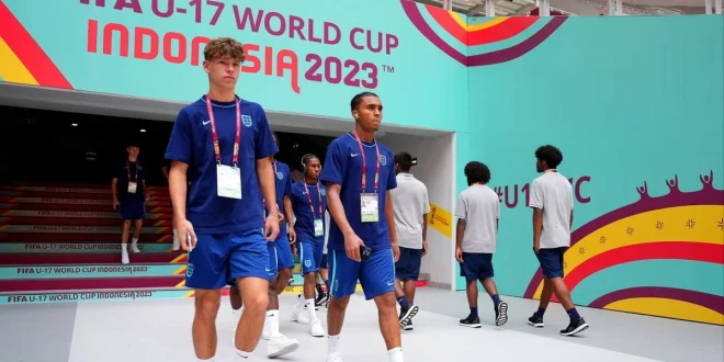 Inggris U-17 Gilas Haiti 8-1, Jerman vs Korut Imbang di Piala Dunia U-17