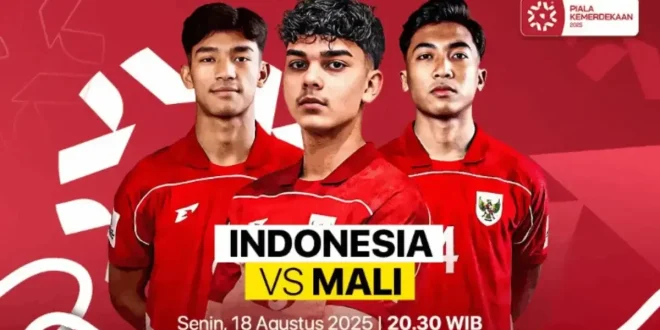 Jadwal Siaran Langsung Indonesia vs Mali Leg 2 Malam Ini