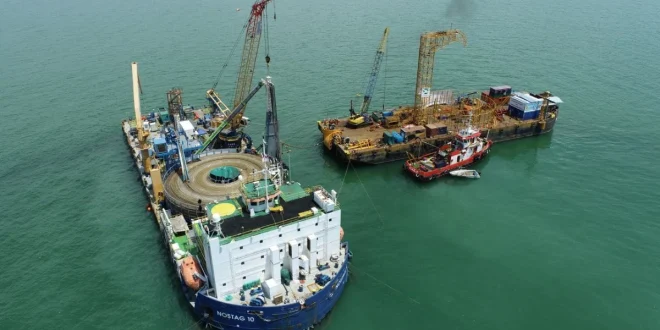 Jaringan Kabel Listrik Bawah Laut Sumatera-Bangka Resmi Beroperasi