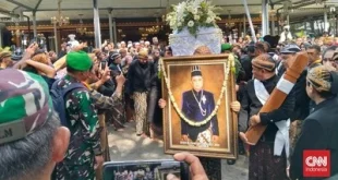Jenazah Pakubuwono XIII Dipindahkan ke Makam Imogiri Bantul