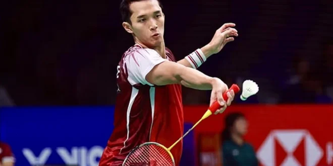 Jonatan Lolos Final Hylo Open 2025 dengan Kemenangan Dramatis