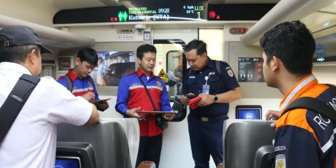 KAI Jember Gelar Ramp Check Intensif Sambut Natal Tahun Baru