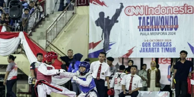 Keseruan Hari Terakhir CNN Indonesia Taekwondo Championship 2