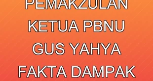 Kisruh Pemakzulan Ketua PBNU Gus Yahya: Fakta & Dampak Terbaru