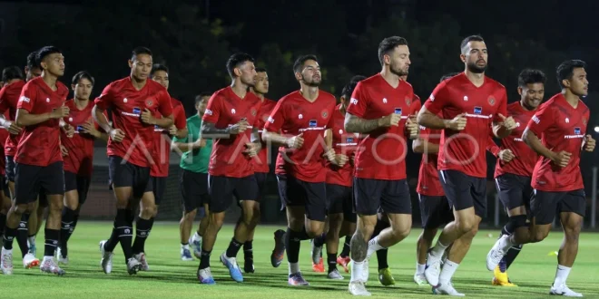 Latihan Intensif Timnas Indonesia U-17 Jelang Honduras 2025