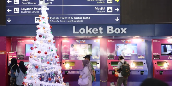 Lonjakan Pemesanan Tiket KAI Bandung Jelang Libur Nataru 2024