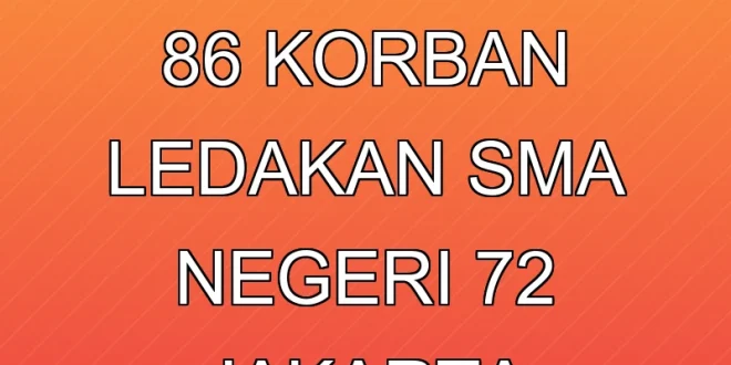 LPSK Lindungi 86 Korban Ledakan SMA Negeri 72 Jakarta