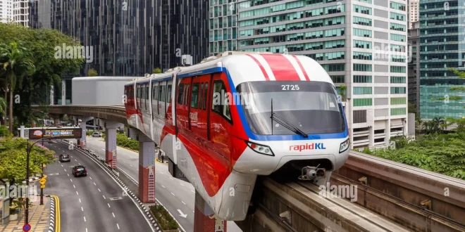 Monorel Malaysia Mogok Jam Sibuk, 373 Penumpang Terjebak di Rel