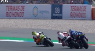 Moreira Juara Dunia Moto2 2025, Mario Aji Finis 17 di Valencia