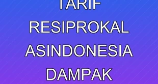 Negosiasi Tarif Resiprokal AS-Indonesia: Dampak Ekonomi 2025