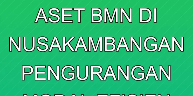 Optimalisasi Aset BMN di Nusakambangan: Pengurangan Modal Efisien