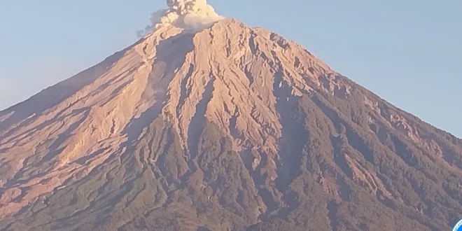 Pemantauan Letusan Semeru Tiap 6 Jam oleh Badan Geologi