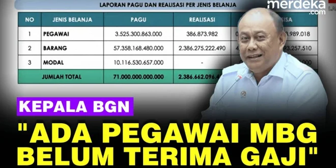 Pembayaran Gaji MBG Segera Diselesaikan BGN Pasca Putusan MA