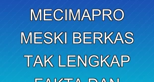 Penahanan Direktur Mecimapro Meski Berkas Tak Lengkap: Fakta dan Prosedur