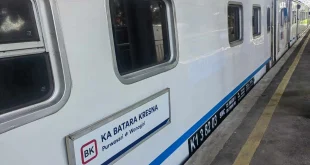 Penumpang KA Batara Kresna Naik 45% dan Dampak Ekonomi 2025