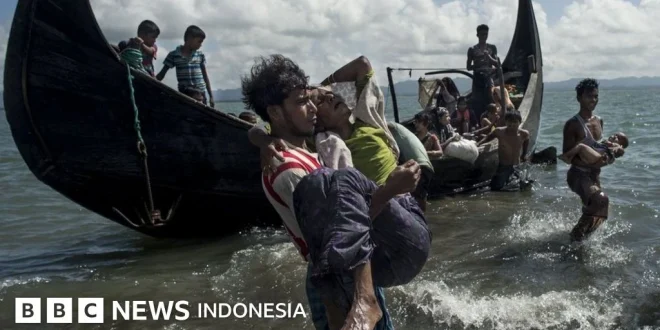 Perahu Pengungsi Rohingya Tenggelam di Selat Malaka, 12 Tewas
