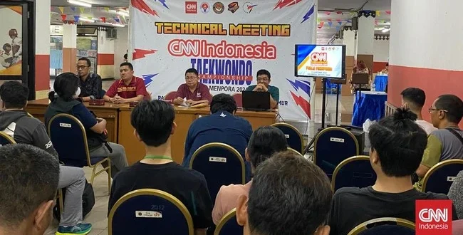 Persiapan Intensif Taekwondo Pancasila Hadapi CNN Indonesia 2025