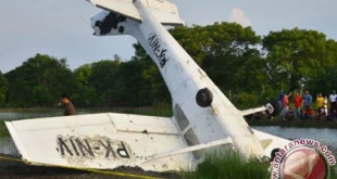 Pesawat Cessna Jatuh di Karawang, Semua Penumpang Selamat