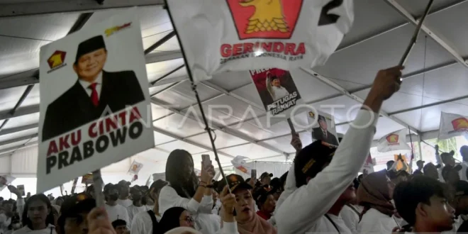 Pidato Prabowo: Kekuasaan Alat Berbuat Baik untuk Indonesia