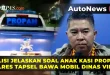 Polri Usut Motif Pria Bawa Mobil Barbuk Anak Anggota Propam