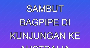 Prabowo Subianto Sambut Bagpipe di Kunjungan ke Australia 2025