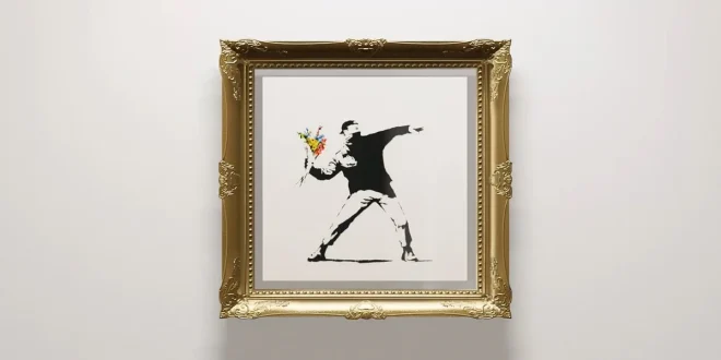 Pria Inggris Dijatuhi Hukuman 13 Bulan Curin Lukisan Banksy