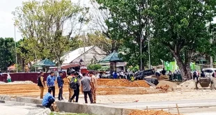 Progres Akhir Pembangunan Taman Lapangan Yasmin Bogor 2025