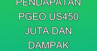 Proyeksi Pendapatan PGEO US$450 Juta dan Dampak Ekonomi 2026