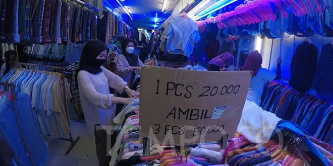 Purbaya Hentikan Peredaran Barang Ilegal di Pasar Thrifting