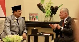 Raja Abdullah II Bertemu Prabowo, Perkuat Kerja Sama Strategis 2025