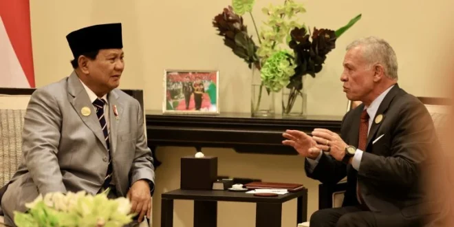 Raja Abdullah II Bertemu Prabowo, Perkuat Kerja Sama Strategis 2025