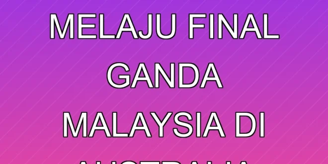 Raymond Joaquin Melaju Final Ganda Malaysia di Australia Open 2025