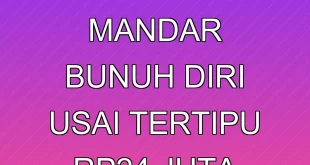 Remaja Polewali Mandar Bunuh Diri Usai Tertipu Rp24 Juta Online