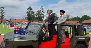 RI dan Australia Tidak Tandatangani Traktat Bantuan Militer Resmi