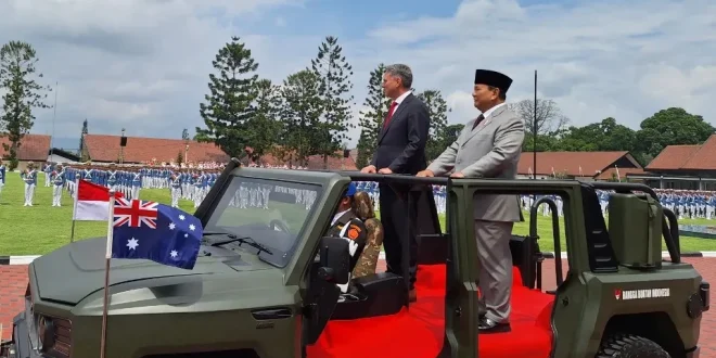 RI dan Australia Tidak Tandatangani Traktat Bantuan Militer Resmi