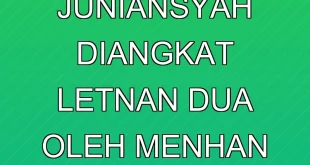 Rizki Juniansyah Diangkat Letnan Dua oleh Menhan Prabowo
