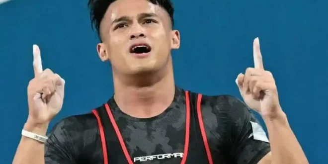 Rizki Juniansyah Dilantik Letnan Dua TNI, Atlet Angkat Besi Berprestasi