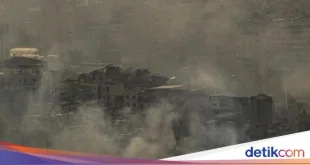 Serangan Udara Israel Hancurkan Markas Hizbullah di Lebanon