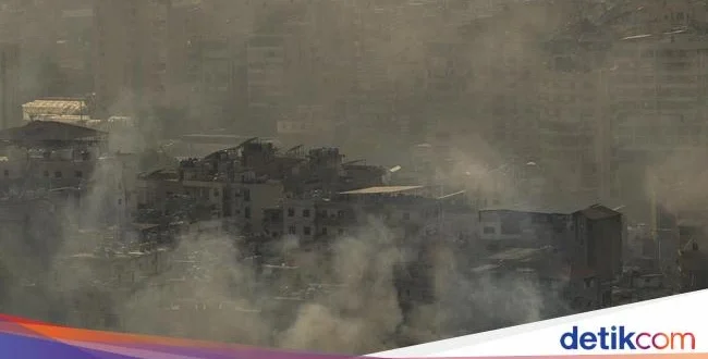 Serangan Udara Israel Hancurkan Markas Hizbullah di Lebanon