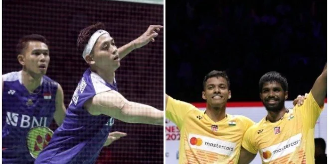 Statistik & Fakta Duel Fajar/Fikri vs Rankireddy/Shetty Australia Open 2025